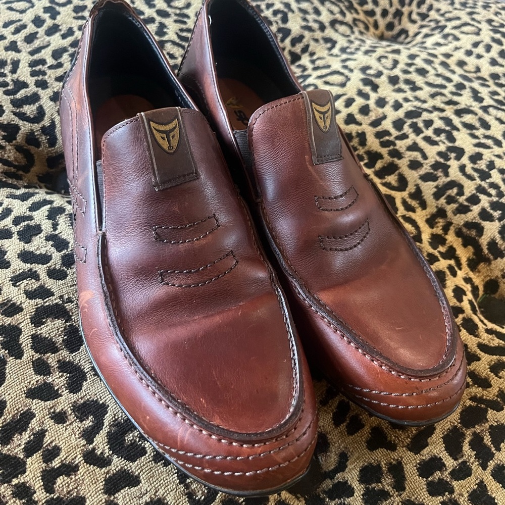 Michael Toschi Driving Shoes SZ 7.5 Brown Sportivo